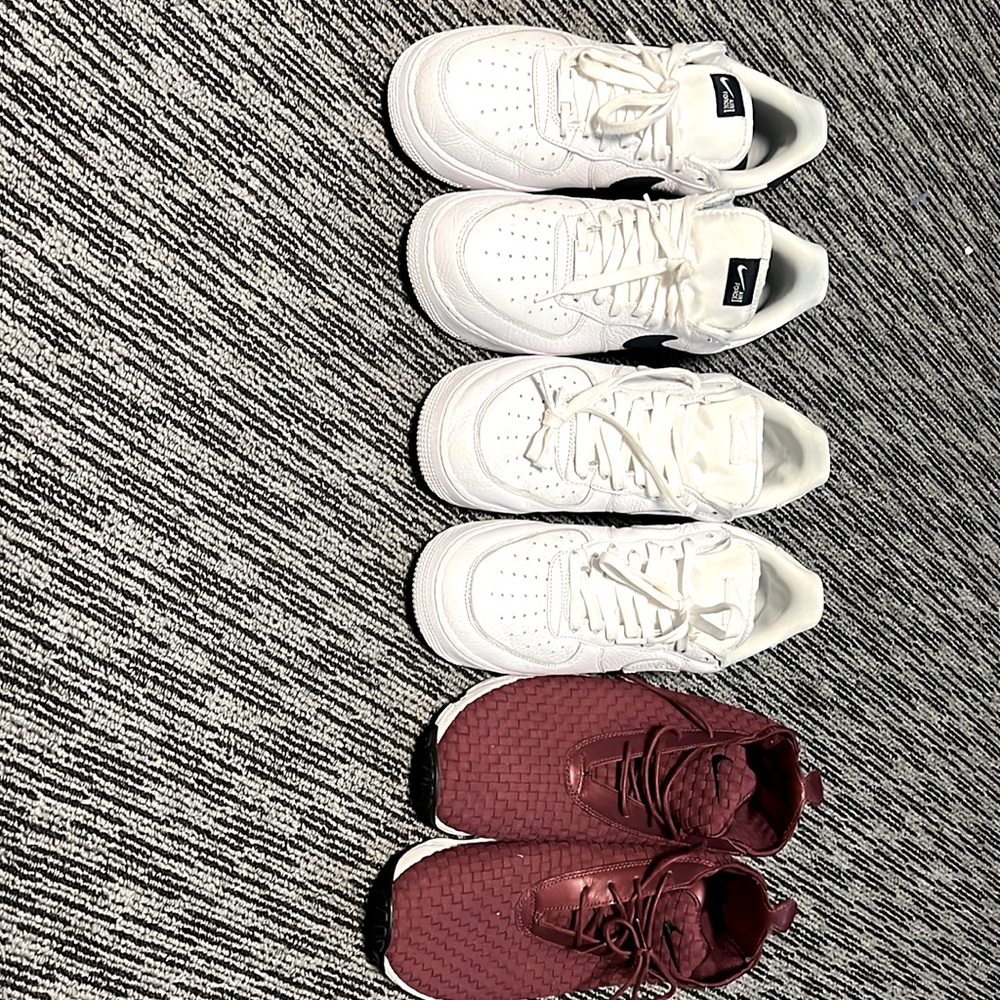 Lot 3 pairs of Nikes all worn Size 11.5